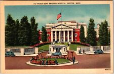 Boston MA-Massachusetts, Brigham Hospital, Vintage Postcard picture