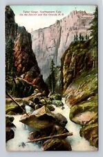 Denver CO-Colorado, Toltec Gorge, Antique, Vintage Souvenir Postcard picture