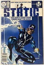 Static #1 (1993) 1st Appearance Static Shock & Hotstreak DC Comics VG-FN picture