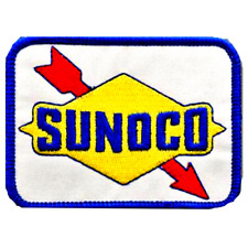 SUNOCO OIL & GAS Patch Embroidered Iron On Sew-On Uniform-Jacket  2.25
