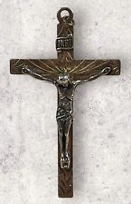 Vintage Sterling Silver 925 Catholic Rosary Crucifix Cross - 6.9g picture