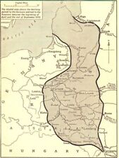 6x4 Photo ww1DAD World War 1 Map Showing German Advances Russia 191508 picture