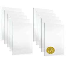 100 Sheets Of Non-Glare UV-Resistant Frame-Grade Acrylic Replacement for 11x14 picture