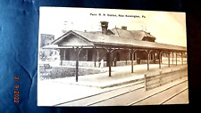 Postcard Pennsylvania R.R. Station - New Kensington Used 1909 picture