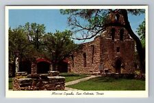 San Antonio TX-Texas, Mission Espada's Chapel Front, Religion, Vintage Postcard picture