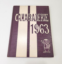 Vintage Camaraderie 1963 Yearbook Greenfield High School Indiana IN picture