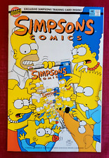 SIMPSONS COMICS #4 With Trading Card (1994) NM- picture