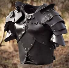 Medieval Ancient Greek Roman Gladiator PU Leather Cuirass Viking Warrior Chest picture