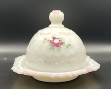 Antique Covered Butter Honey Dish Dithridge Versailles Circa 1900 picture