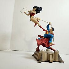Wonder Woman Versus VS Superman DC Direct Porcelain Mini Statue 9.875
