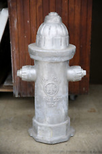 Vintage Cast Metal Fire Hydrant New York City 1904 Foundry Mold Casting statue picture
