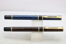 Vintage Waterman Laureat MKII Shadow Medium Fountain Pens, 2 Finishes, UK Seller picture