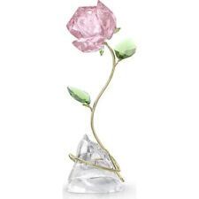 Swarovski Crystal Florere Rose Decoration, Pink, 5666973 picture