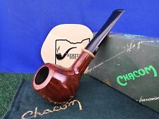 Chacom Trekking 263 Smooth Brandy Unsmoked Briar Estate Pipe, Box, Sleeve picture