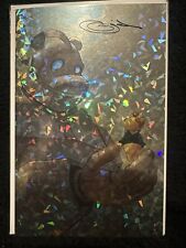 Do You Pooh? Iron Giant Homage Virgin Confetti Cover SS3 Signed With COA picture