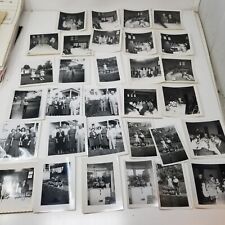 1951 Photographs 50th Anniversary Celebration Mount Auburn Illinois Set of 25 picture