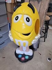 M&M Peanut Stand Up Display Figure on Wheels 41” Tall picture