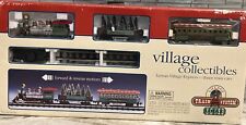 2000 Lemax Village Train Set  #04549W With Fresh Christmas Tree Car picture