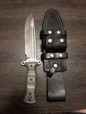 Busse Combat Team Gemini With Leather Sheath picture