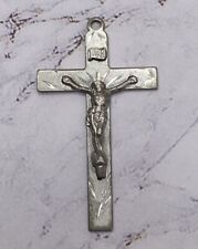 Vintage Sterling Silver Crucifix Cross Pendant picture