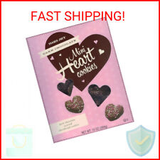 Trader Joe's Dark Chocolate Mini Heart Cookies 10 Oz, Valentines Day picture