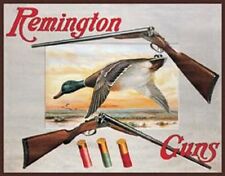 Remington Shotguns Vintage TIN SIGN Metal Firearms Gunshop Poster picture