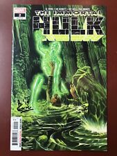 Immortal Hulk #2 1st appearance Doctor Frye Marvel Comics 2018 NM picture