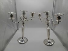 Gorgeous Pair of Sterling Silver 14.75
