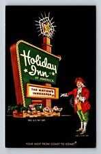 Morgantown WV-West Virginia, Holiday Inn, Advertisement, Vintage Postcard picture