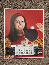 Vintage Timken Calendar March 1969 picture
