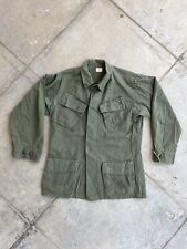 Vintage 1960s Vietnam OG 107 Slant Pocket Jungle Jacket Shirt Ripstop picture