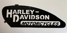 13x5 inch Harley Davidson Tank Metal Wall Art picture