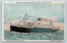 Postcard Southern Pacific Steamship Morgan Line SS Momus Steamer Ship c1920s V6 picture