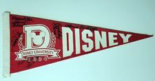 Mickey Mouse Club SIGNED by SIX TV Mouseketeers Disney University Pennant WDW picture