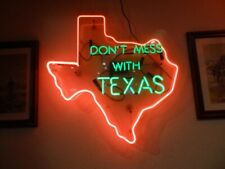 New Don't Mess with Texas Neon Light Sign 24