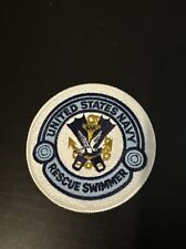 U.S.NAVY PATCH RESCUE SWIMMER USN MILITARY HELICOPTER AIRCRAFT SEARCH&RESCUE USA picture