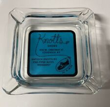 Vintage Knotts Shoe Store Louisville KY Chestnut Street Advertising Ashtray NOS picture