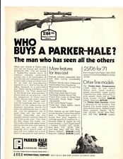 1971 Print Ad Parker-Hale Birmingham Eng 1200 25/06 Presentation Varmit Rifle picture