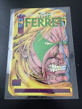 The Ferret #1 (1993) Malibu SIGNED by Author R.A. Jones and Ken Branch picture