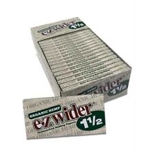 E-Z Wider Organic Hemp Cigarette Rolling Paper 1 1/2 - Full Box of 24 picture