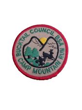 Camp Mountain Run Bucktail Council BSA Patch Boy Scout Unused picture