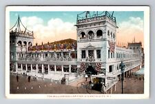 Atlantic City NJ-New Jersey, Million Dollar Pier, Antique, Vintage Postcard picture