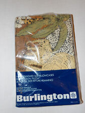 Vintage Pillowcases Burlington Palm Trees New Old Stock picture