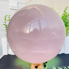 Natural Pink Rose Quartz Sphere Crystal Ball Reiki Healing 5460g picture