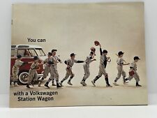 Original Vintage 1961 Volkswagen Bus Station Wagon Sales Brochure picture