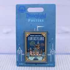 C2 Disney DLR LE Pin Disneyland Poster Posters Fantasyland Castle picture