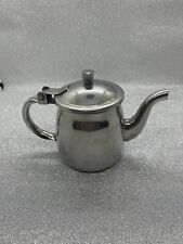 Vintage BRANDWARE Japan Stainless Steel Individual Teapot / Coffee Pot picture