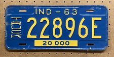 1963 Indiana License Plate Truck picture