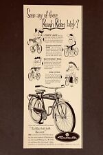 1952 Roadmaster Bicycle Advertisement Rough Rider Kids Bike Vtg Print AD picture
