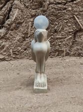 Rare Ancient Egyptian Horus: Majestic God of the Sky Falcon Bird Statue - An Exq picture